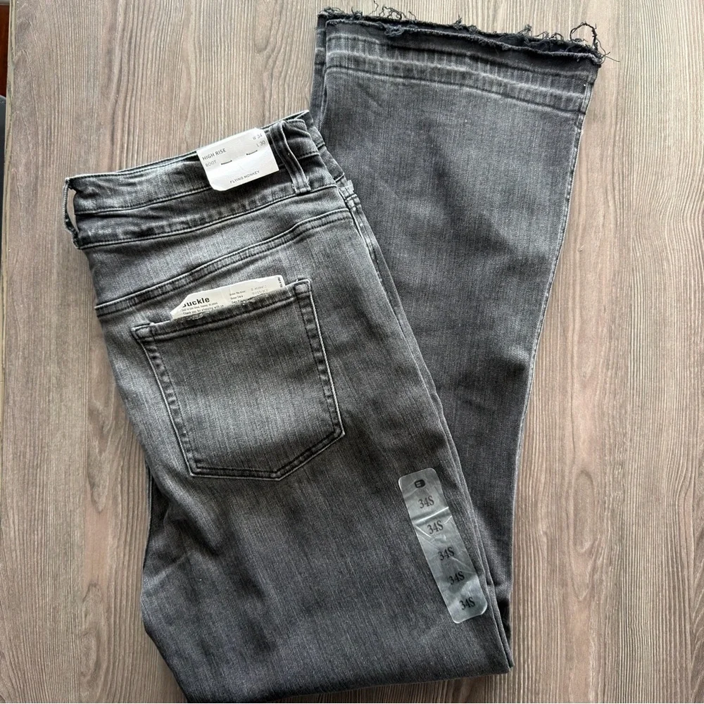 Buckle Flying Monkey High-Rise Bootcut Jeans - Picture 2 of 4